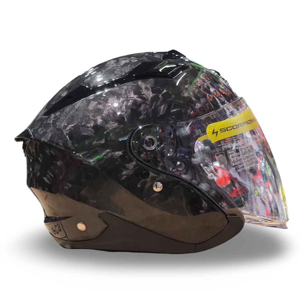 Casco Jet Scorpion EXO-Z1 Solid Onyx Brillo - Imagen 6