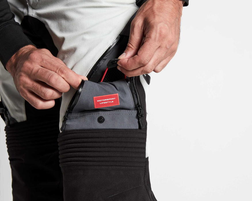 Pantalon Man Spidi Globetracker H2OUT Black Grey - Imagen 3