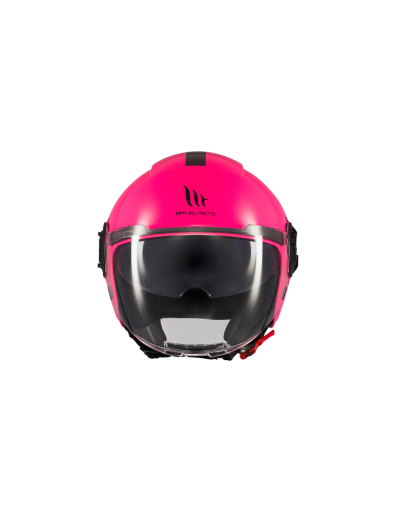 Casco Jet MT Viale SV A8 Rosado Brillo - Imagen 6