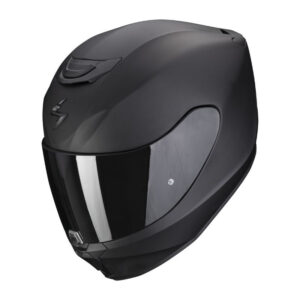 Casco Scorpion EXO-391 Negro mate 22.06 + Pantalla decorada - XL, Rosa