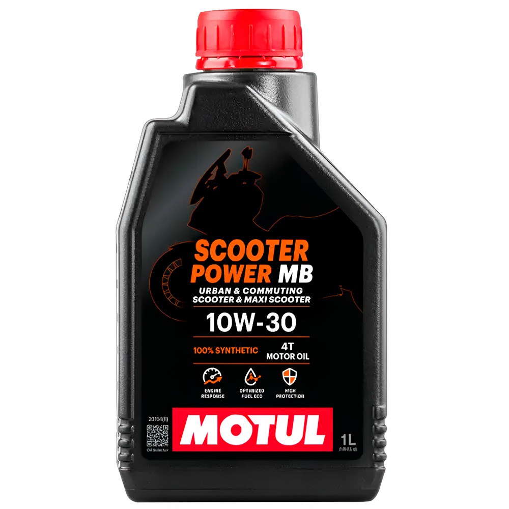 Aceite Motul Scooter Power MB 10W-30 4T 1 Litro