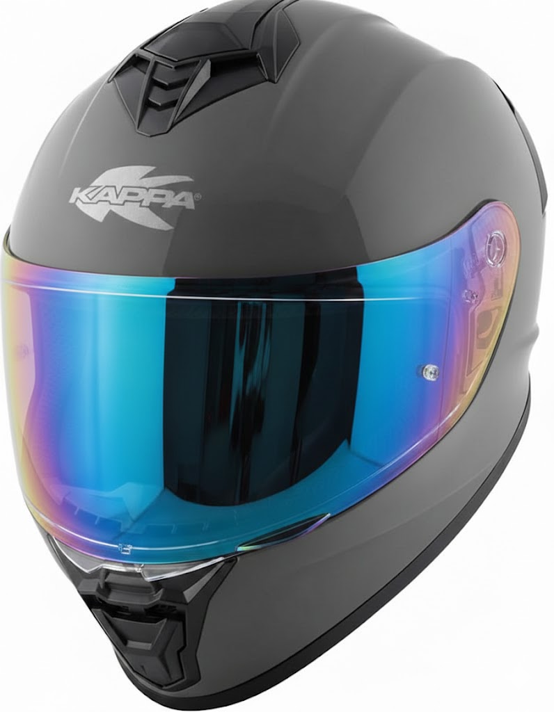 Casco Integral Kappa KV51 Nardo Grey + Pantalla decorada - Imagen 3