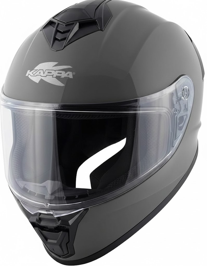 Casco Integral Kappa KV51 Nardo Grey + Pantalla decorada - Imagen 7