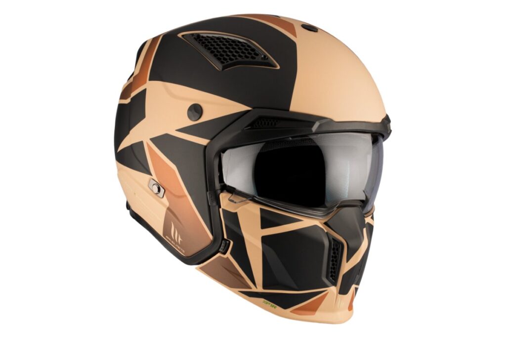 Casco MT Streetfighter SV S P1R B9 Mate Arena Negro - Imagen 2