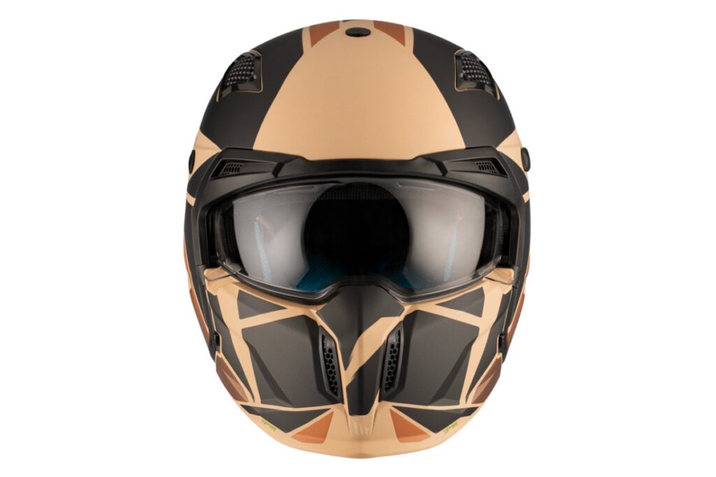 Casco MT Streetfighter SV S P1R B9 Mate Arena Negro - Imagen 3