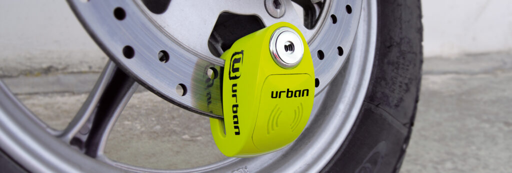 Candado de disco Urban UR906Y Alarma + Recordatorio - Imagen 3