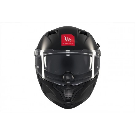 Casco Integral MT Braker SV Solid A1 Negro Brillo - Imagen 7