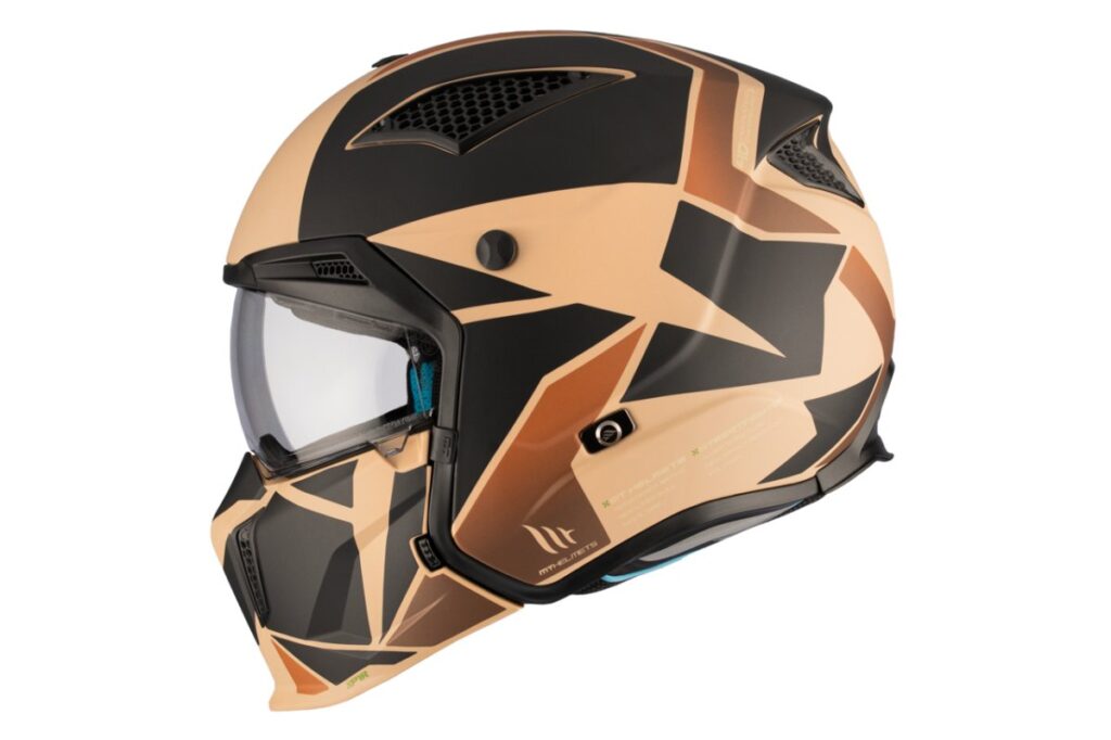 Casco MT Streetfighter SV S P1R B9 Mate Arena Negro - Imagen 4