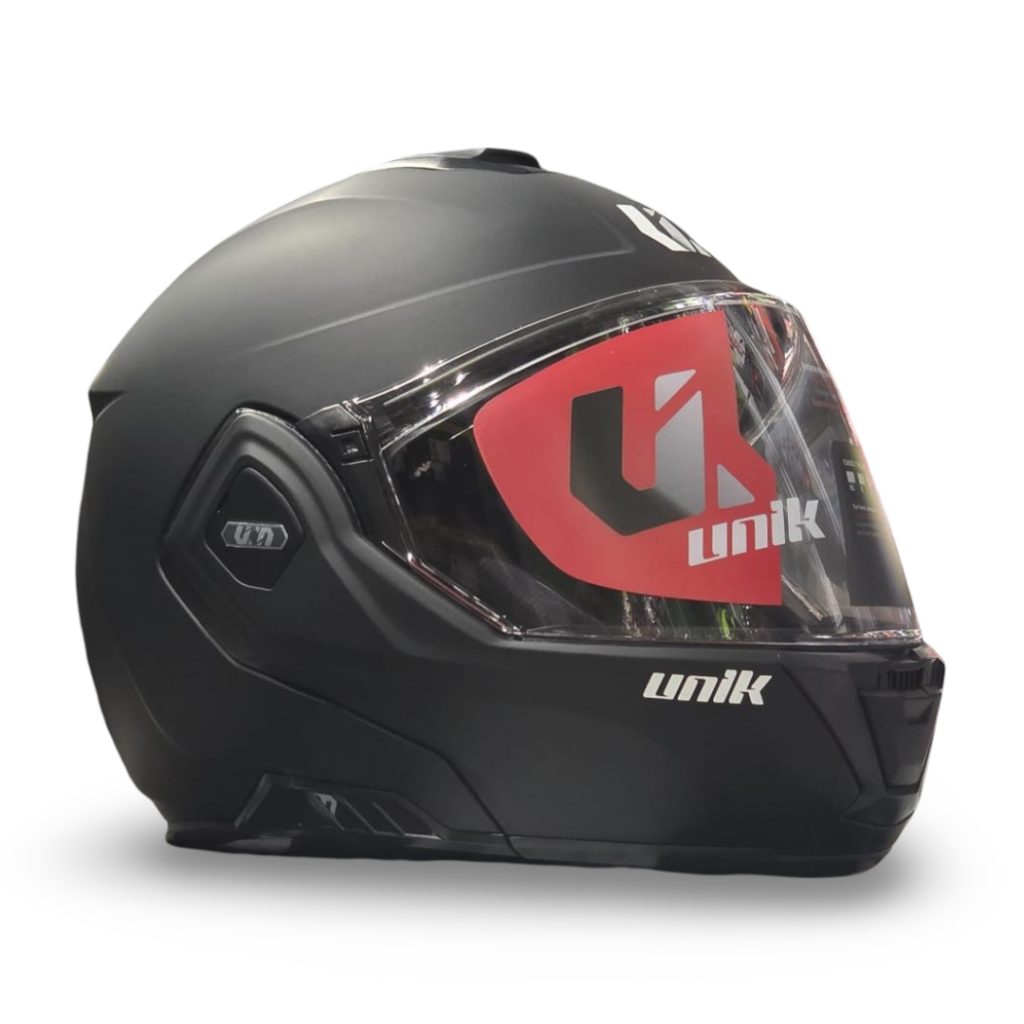 Casco Modular Unik Flip-Back Spectrum DV Negro Mate - Imagen 7