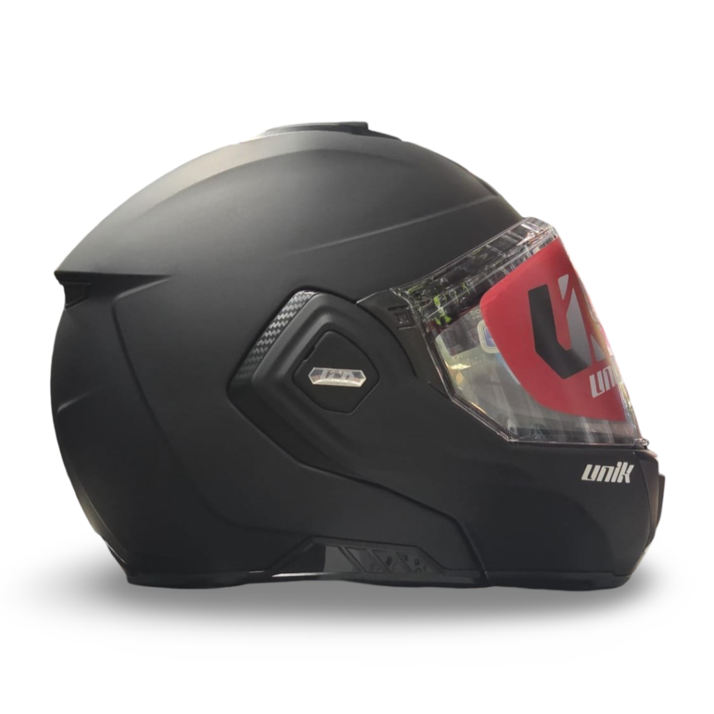 Casco Modular Unik Flip-Back Spectrum DV Negro Mate - Imagen 6