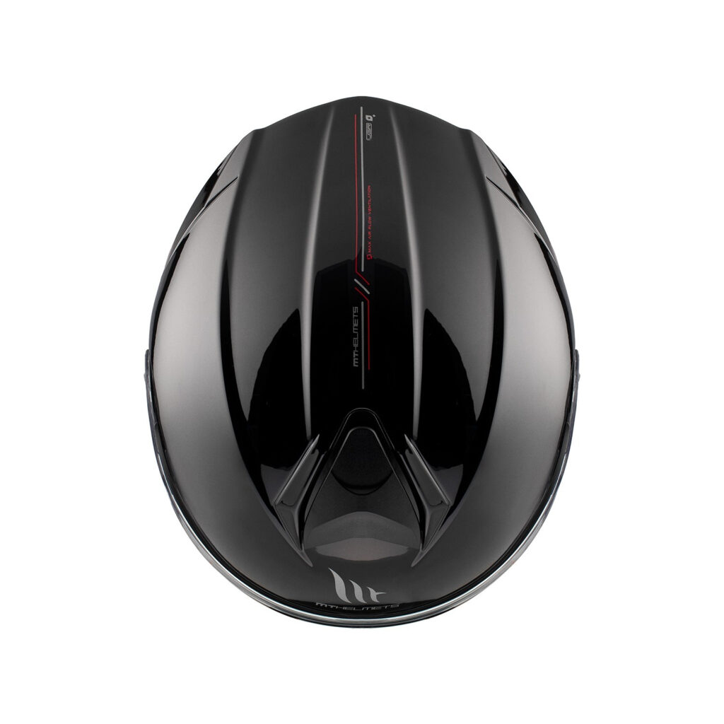 Casco Modular MT Genesis SV Solid A1 Negro Brillo - Imagen 4