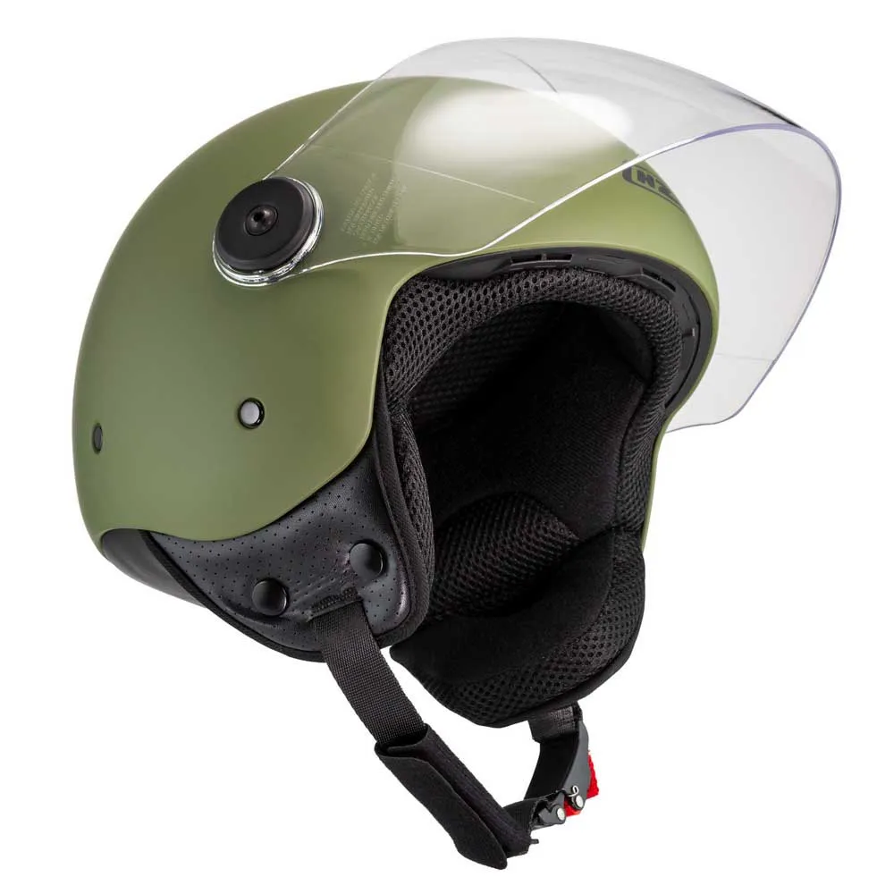 Casco Jet NZI Magma Verde Mate 22.06 - Imagen 7