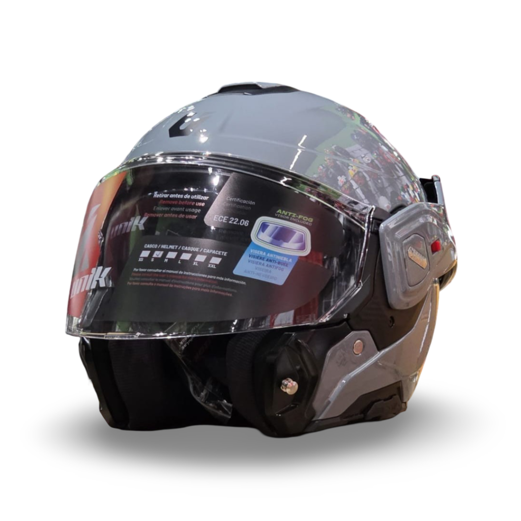 Casco Modular Unik Flip-Back Spectrum DV Nardo Grey