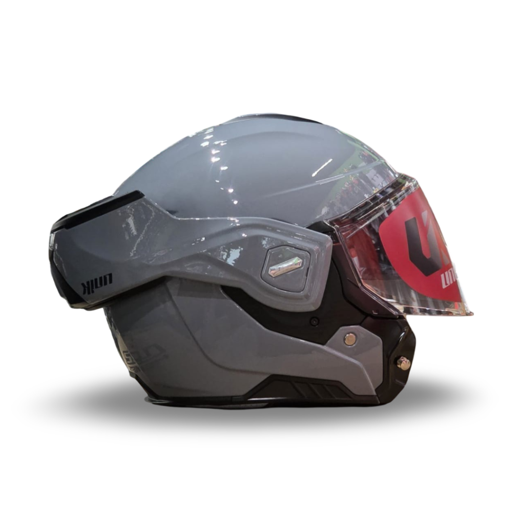Casco Modular Unik Flip-Back Spectrum DV Nardo Grey - Imagen 2