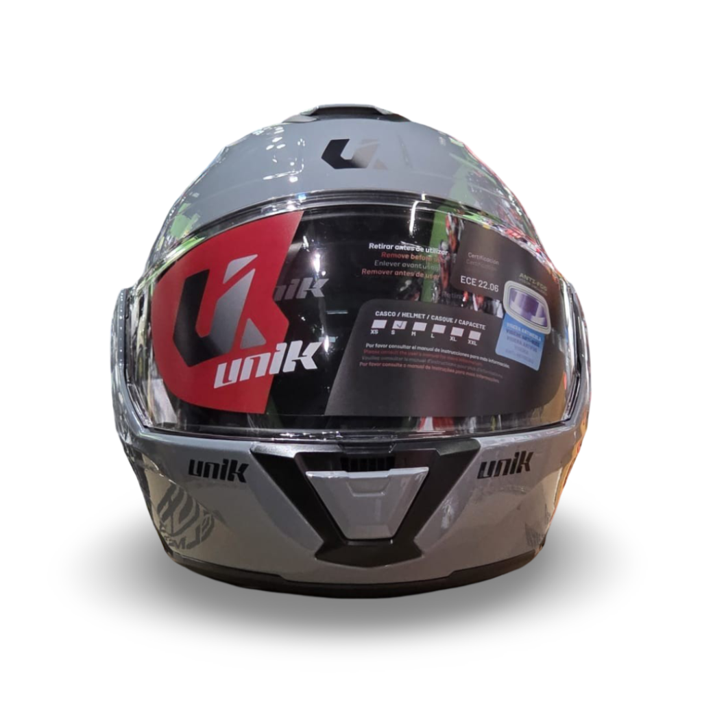 Casco Modular Unik Flip-Back Spectrum DV Nardo Grey - Imagen 4