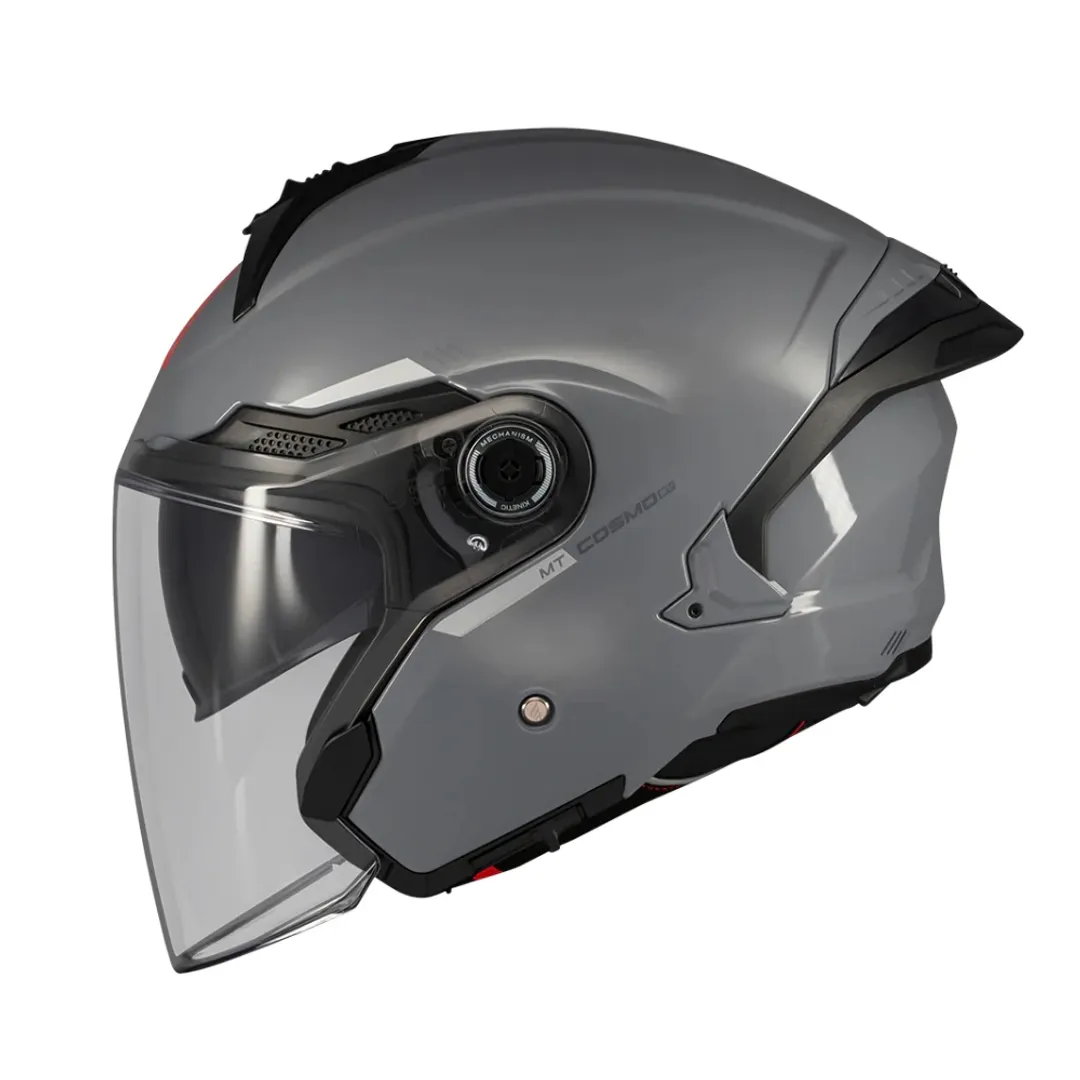 Casco Jet MT Cosmo SV Solid Nardo Grey